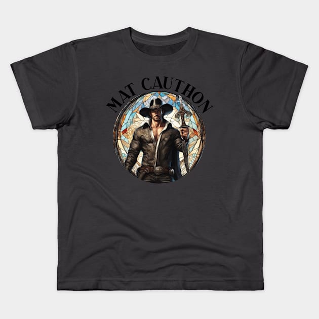 the wheel of time - matt cauthon Kids T-Shirt by whatyouareisbeautiful